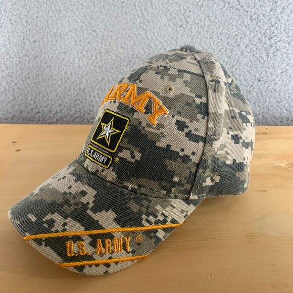 US Army Hat Digital Camouflage UCP Adjustable Officially Licensed Baseball Cap - Picture 3 of 9